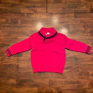 Baby Gap Red and Blue Pullover Sweater